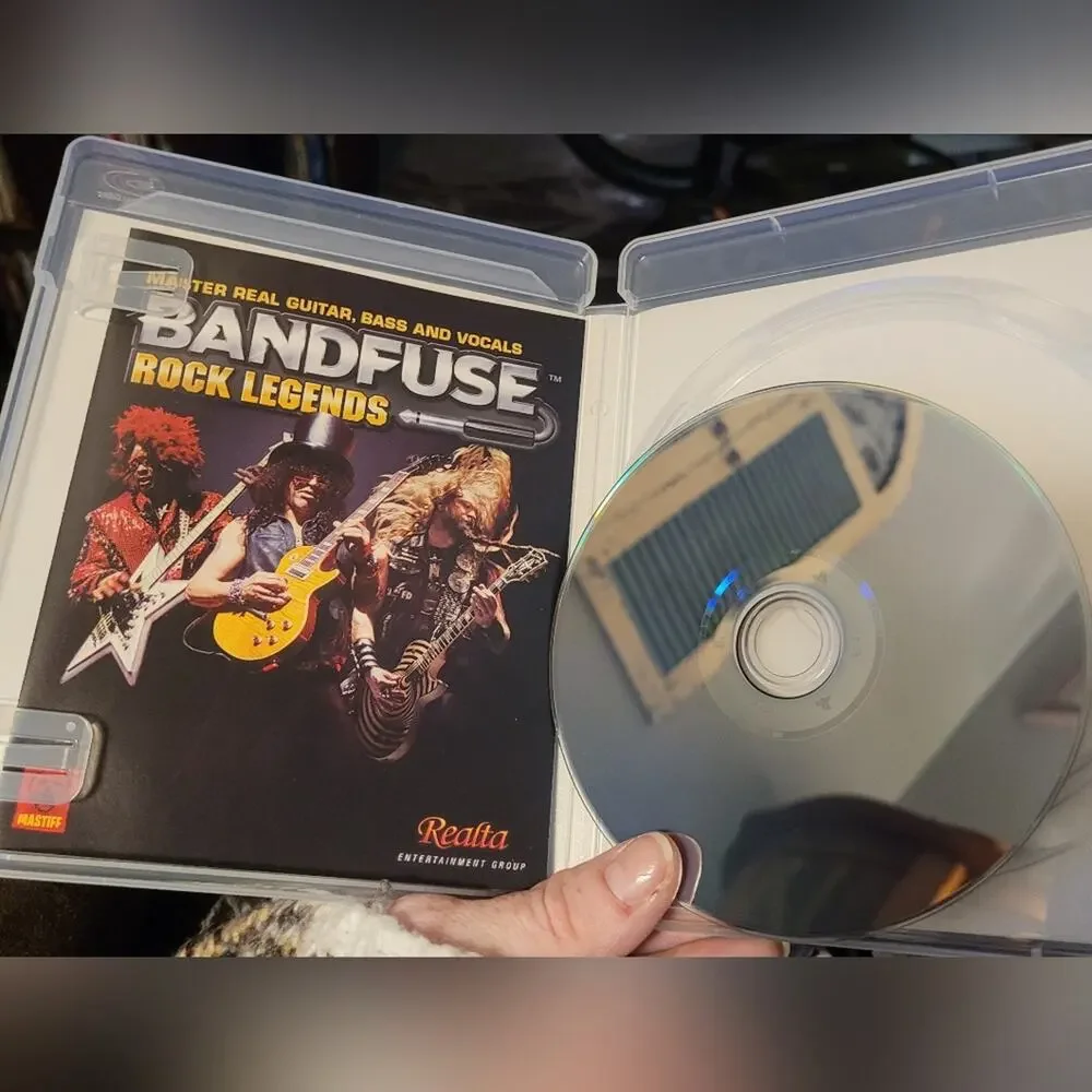 Sony Playstation 3 PS3 Bandfuse Rock Legends CIB Tested